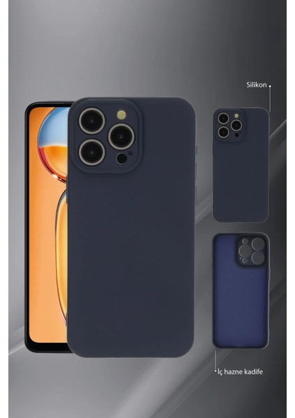 Vivo Y36 Kılıf Nano Içi Kadife Silikon - Sarı modelleri