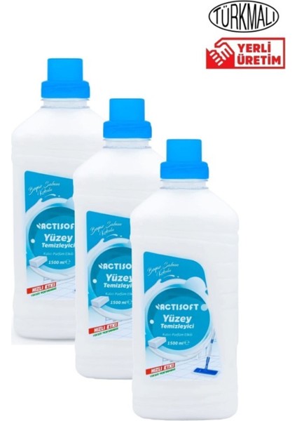 Yüzey Temizleyici Beyaz Sabun Koklu 1500 ml x 3 Adet