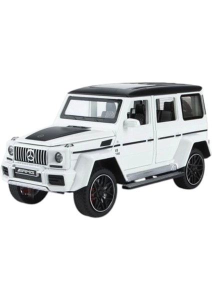 Eğitici Oyuncak XHD-B2425 -Vardem Çek Bırak Şıklı ve Sesli Kapıları Açılan G Jeep 1:24