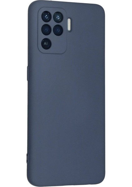 Oppo Reno 5 Lite Kılıf Nano Içi Kadife Silikon - Gri fiyatları