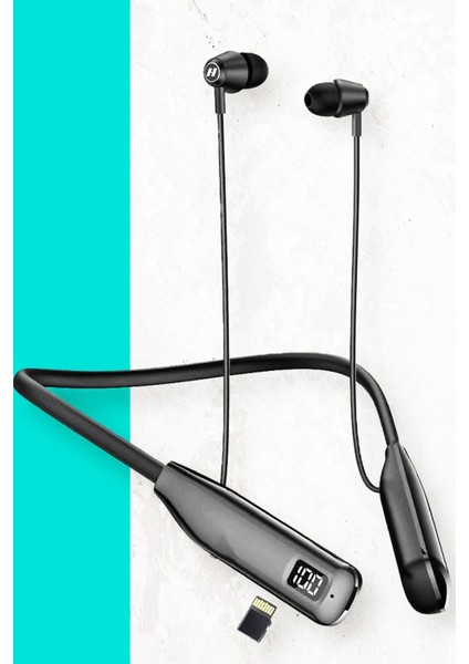Haino Teko Bluetooth Boyun Bandı Kulaklık | 110 Saat Müzik | Yüksek Bas Ses | TF Kart Destekli