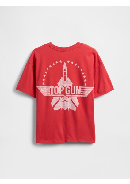 Erkek Çocuk Kırmızı Grafik T-Shirt modelleri