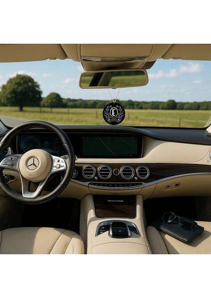 E Harfli Pleksi Dikiz Ayna Araba Süsü I Model - 3 I Kişiye Özel I Firmalara Özel I Universal Araba Ayna Süsü fırsatları