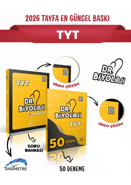 Dr Biyoloji Tyt Soru Bankası ve 50 Deneme Set