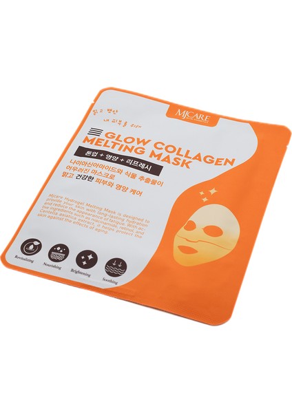 Glow Collagen Melting Mask - Hydrojel Şeffaflaşan Eriyen Maske 2'li fırsatları