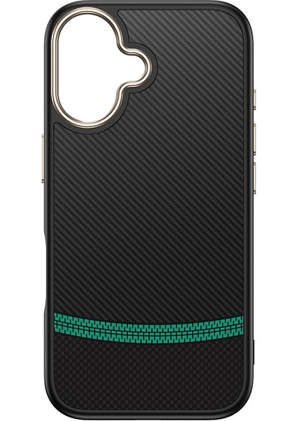 iPhone 16 Kılıf M-Safe Şarj Özellikli Karbon Fiber Görünümlü Antina Kılıf fırsatları