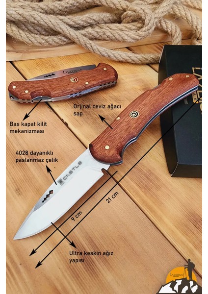 Ceviz Sap Çakı Kamp Çakısı Outdoor Piknik Çakısı Bıçağı Mutfak Bıçak Bıçağı Çkx06 fırsatları