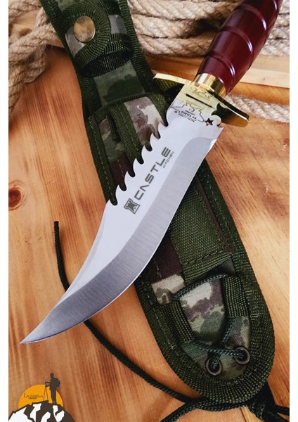 Outdoor Bıçak Bıçağı Ay Yıldız Kamp Bıçağı Kılıf Hediyeli fiyatları