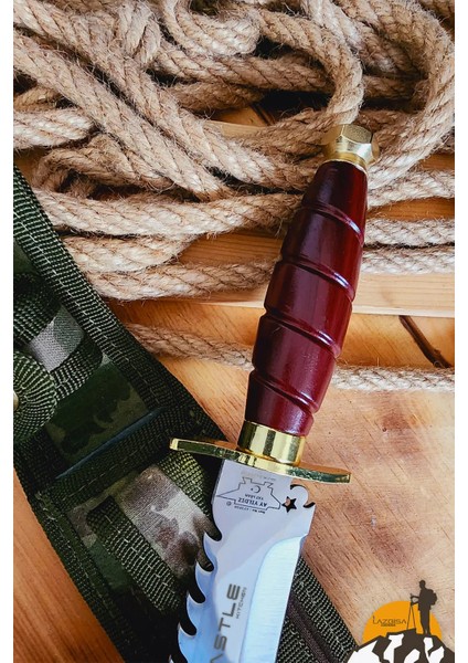 Outdoor Bıçak Bıçağı Ay Yıldız Kamp Bıçağı Kılıf Hediyeli modelleri