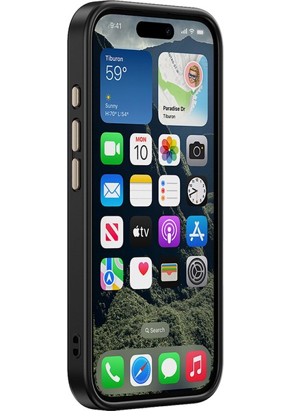 iPhone 16 Kılıf M-Safe Şarj Özellikli Karbon Fiber Görünümlü Antina Kılıf indirimleri