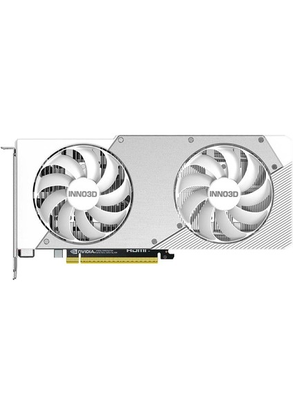 Geforce Rtx 5060 Twın X2 Oc Whıte 8gb Gddr7 128BIT Dlss 4 Ekran Kartı
