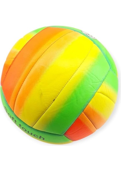 Voleybol Topu Gökkuşağı Dsenli 280 gr - VB-830-S2
