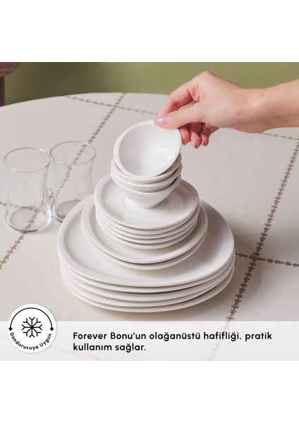 Forever Bone Cosima 26 Parça 6 Kişilik Kahvaltı Takımı