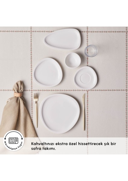 Forever Bone Cosima 26 Parça 6 Kişilik Kahvaltı Takımı