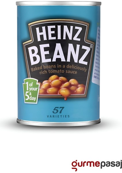 Heinz Baked Beans Pişmiş Fasulye Konservesi 415 G x 24 Adet