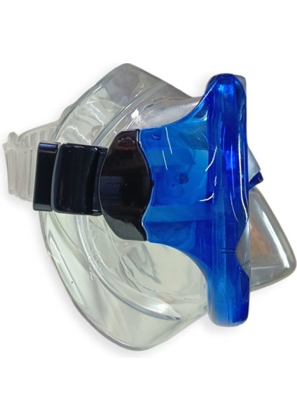 Star Diving Temper Camlı Dalış Maskesi Yetişkin - 51710-MAVİ
