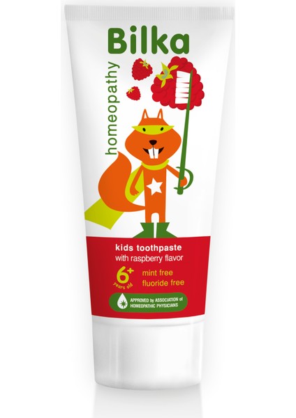 Homeopati Çocuk Diş Macunu 6+ Ahududu indirimleri