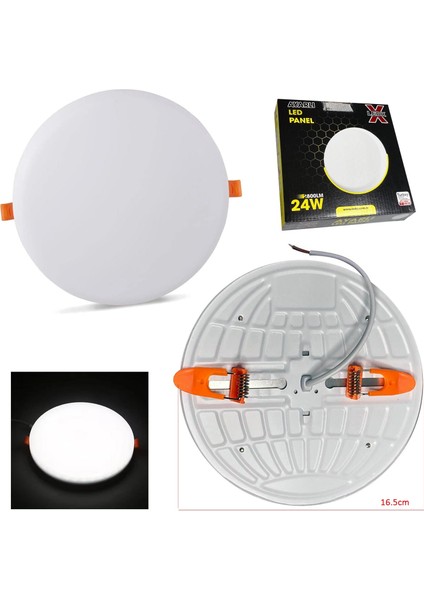 LED Panel Ayarlı 220V 24W 2800LM Beyaz Ledx R11