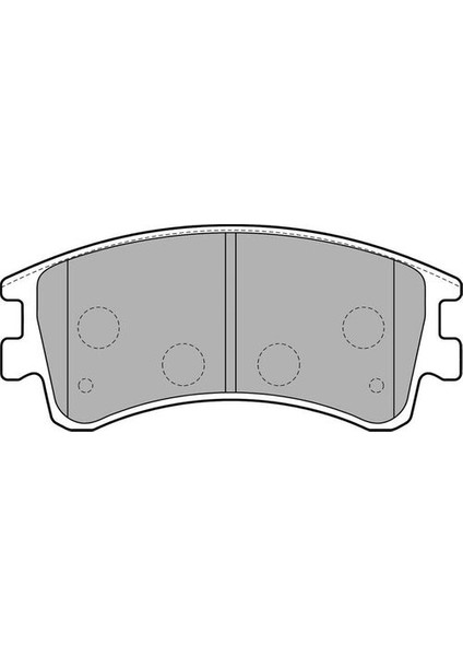 Delphı LP1799 Fren Balatası On Mazda 6 06 02 07 07
