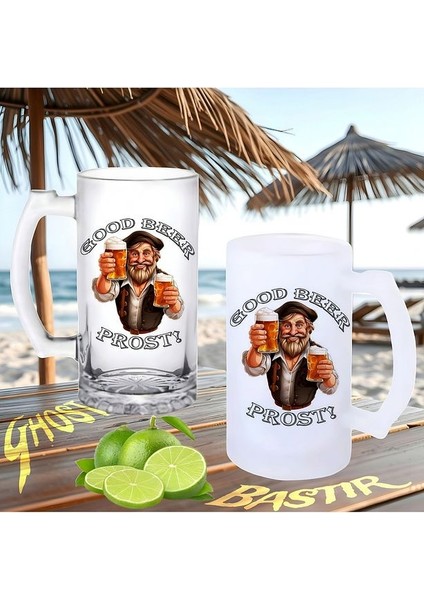 Prost Buzlu Ya Da Buzsuz Bira Bardağı,
