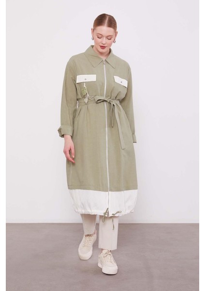 Yeşil Cep Aksesuar Detaylı Cupra Kap