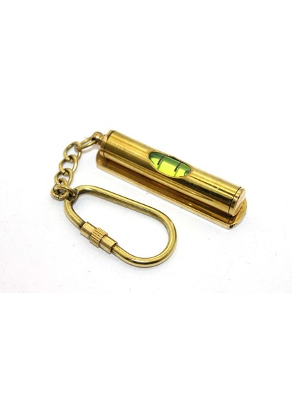 Pirinç Terazi Anahtarlık 12 cm