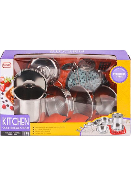 666-B8 Metal Çay Seti -Toysan Oyuncak fiyatları