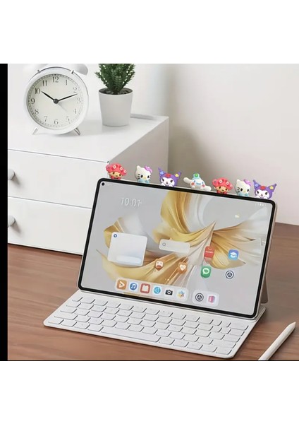 Kuromi Hippers Sonny Angel Harvest Telefon Tablet Oyuncak Figürü Yapışkanlı Harvest Sanrio (1 Adet) Kawaii Kore Tarzı modelleri