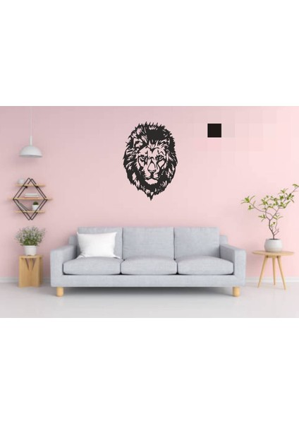 Aslan Ahşap Duvar Dekoru Aslan Kafası modelleri