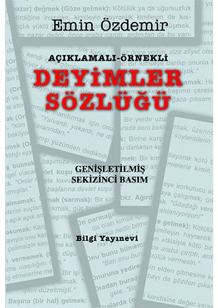 Açıklamalı - Örnekli Deyimler Sözlüğü
