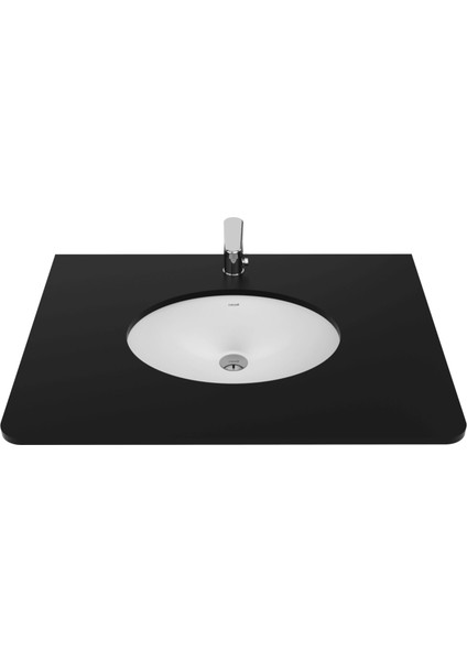 Tezgah Altı Oval Lavabo 40*52 cm Beyaz