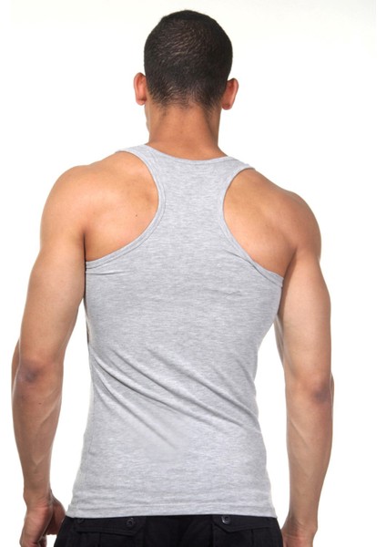 Sporcu Dar Kesim Gri Erkek Atlet Dzn7203 fiyatları