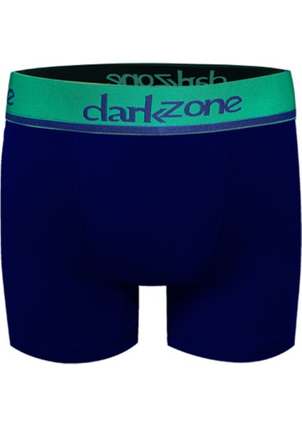 Dijital Baskılı Lacivert Modal Boxer