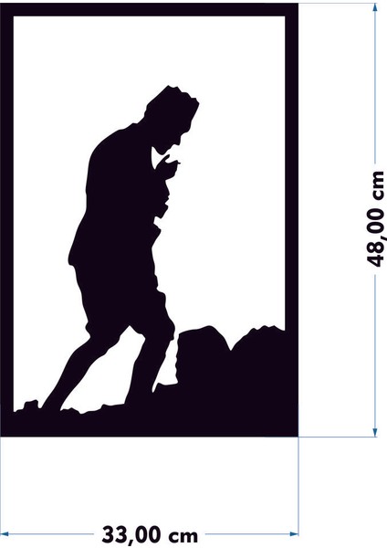 Atatürk Samsun Tablo Mdf Duvar Dekorasyon Lazer Kesim 39x26 Cm modelleri