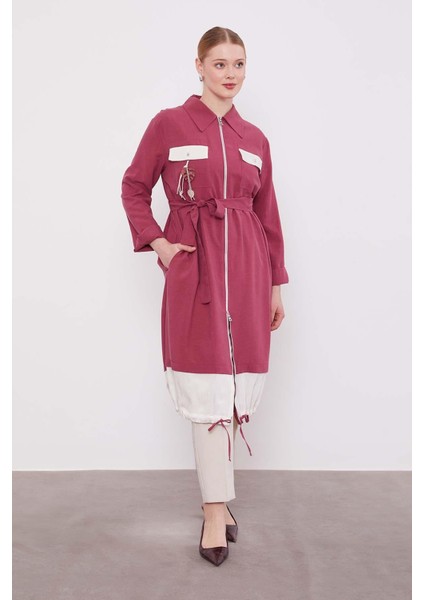 Gül Kurusu Cep Aksesuar Detaylı Cupra Kap