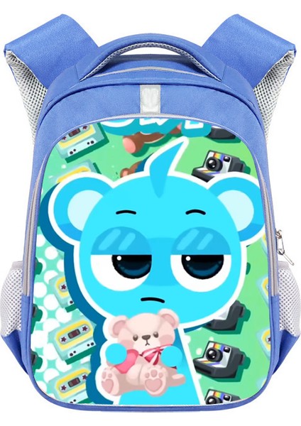 Mkjınmeı Çok Işlevli Çocuk Okul Çantası Sevimli Öğrenci Sırt Çantası Büyük Kapasiteli Sırt Çantası (Yurt Dışından)