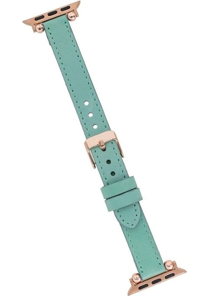 Apple Watch Uyumlu Deri Kordon 42-44-45MM Ferro Brn7 fırsatları