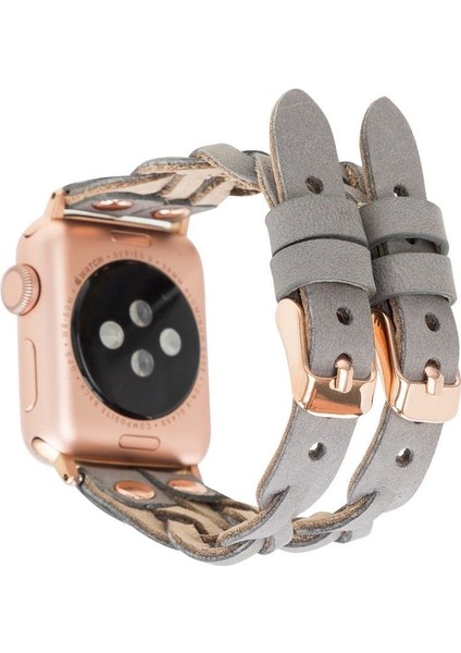 Apple Watch Uyumlu Deri Kordon York Double Tour Rst9 fiyatları