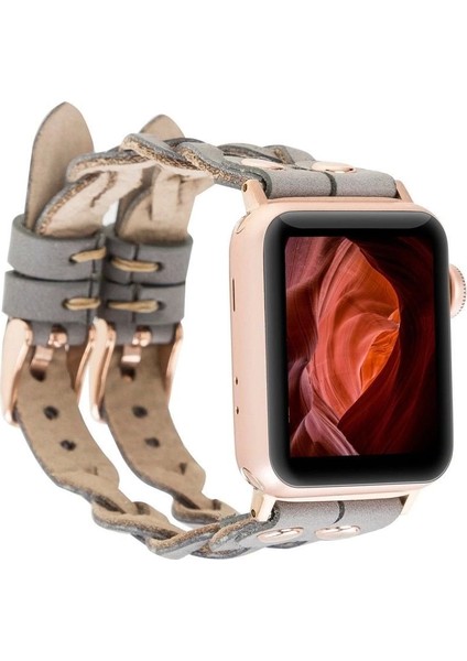Apple Watch Uyumlu Deri Kordon York Double Tour Rst9 indirimleri