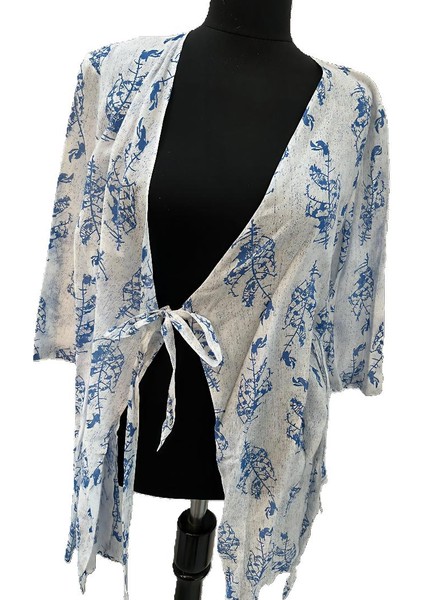 Plaj Kimono %100 Pamuk