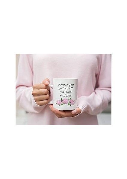 Print Dore Bridal Shower Gift, Bride To Be Mug, Funny Wedding Gift, Gift For Her, Engagement Gift F