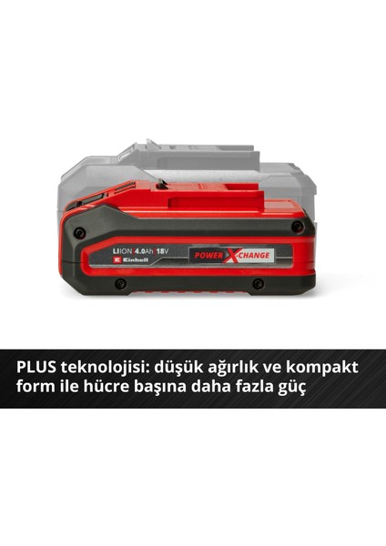 18V 4.0AH Li Ion Power x Change Akü