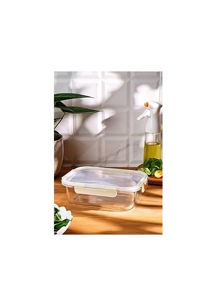 Soft 1520 ml Borosilikat Saklama Kabı