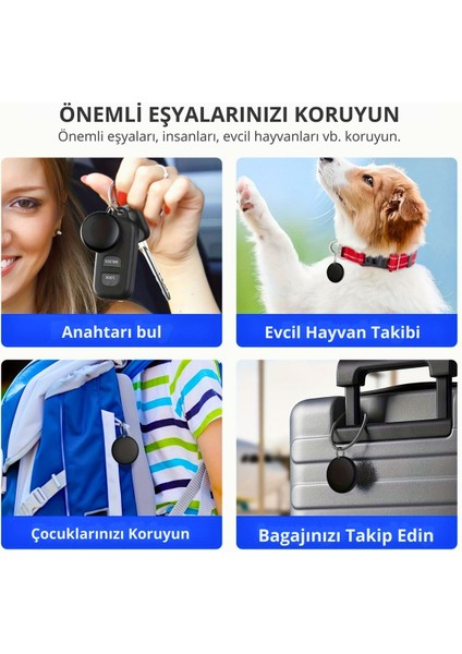 Takip Cihazı Ios Apple Uyumlu Mfı Sertifikalı N Tag Airtag Apple Bul ile Çalışır