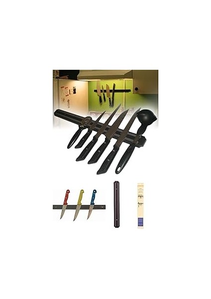 33 cm Mıknatıslı Tutucu Stand Bıçaklık Askı Stant 1410
