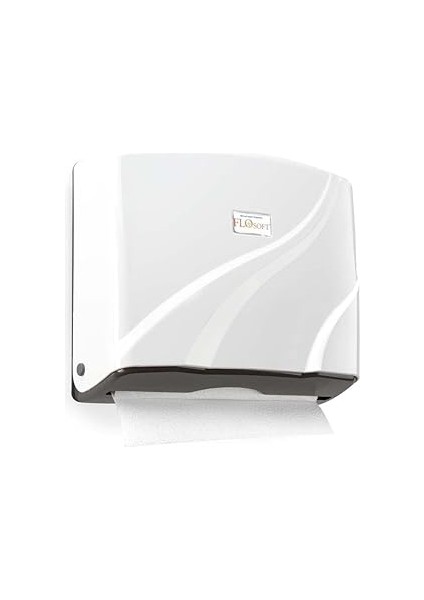 Flosoft Z Katlamalı Kağıt Havluluk 200'LÜ - Pratik Kullanım, Hijyenik Tasarım ve Kolay Montaj - Kağ