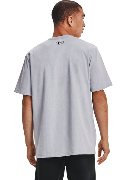 UA ABC CAMO BOXED LOGO SS Erkek T-Shirt