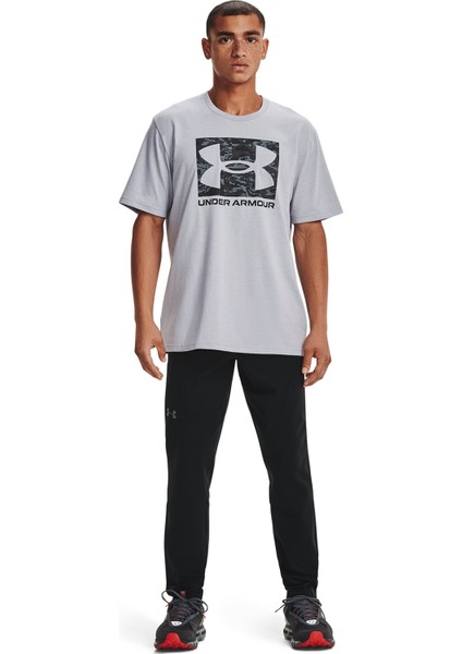 UA ABC CAMO BOXED LOGO SS Erkek T-Shirt