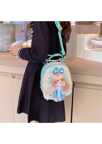 Sevimli Kız Çantası Moda Prenses Kız Sırt Çantası (Yurt Dışından)