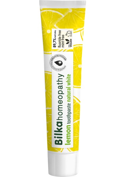 Homeopati Diş Macunu Natural White Limonlu fırsatları